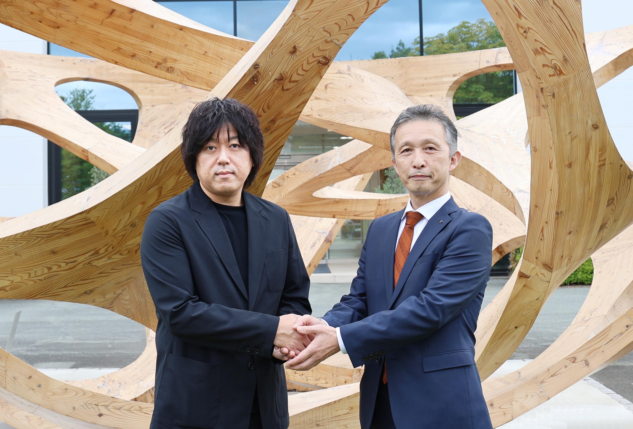 【ニュースリリース】天童木工とシェルターが業務提携 最高級品質のインテリアを融合した構造部材を共同開発しトータルデザイン ―木材本来の価値を提案―